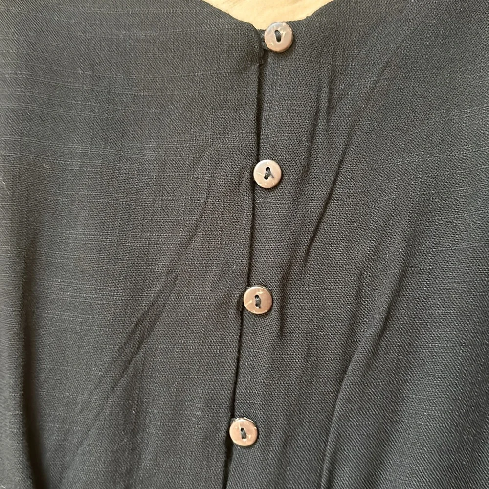 NWOT Black Romper - Picture 4 of 5